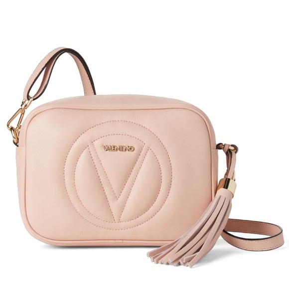 Valentino Handbags - Valentino Leather Crossbody Satchel